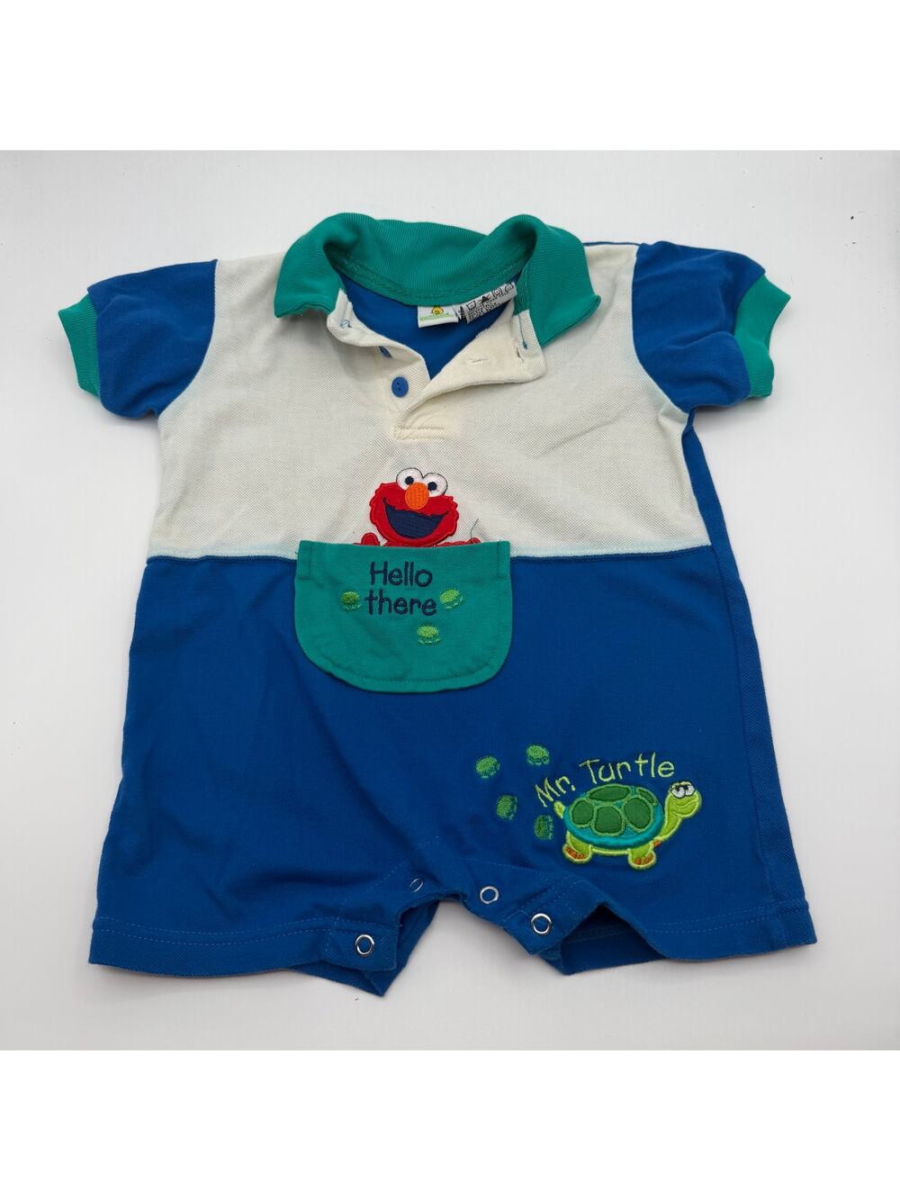 Vintage Sesame Street Baby Onesie